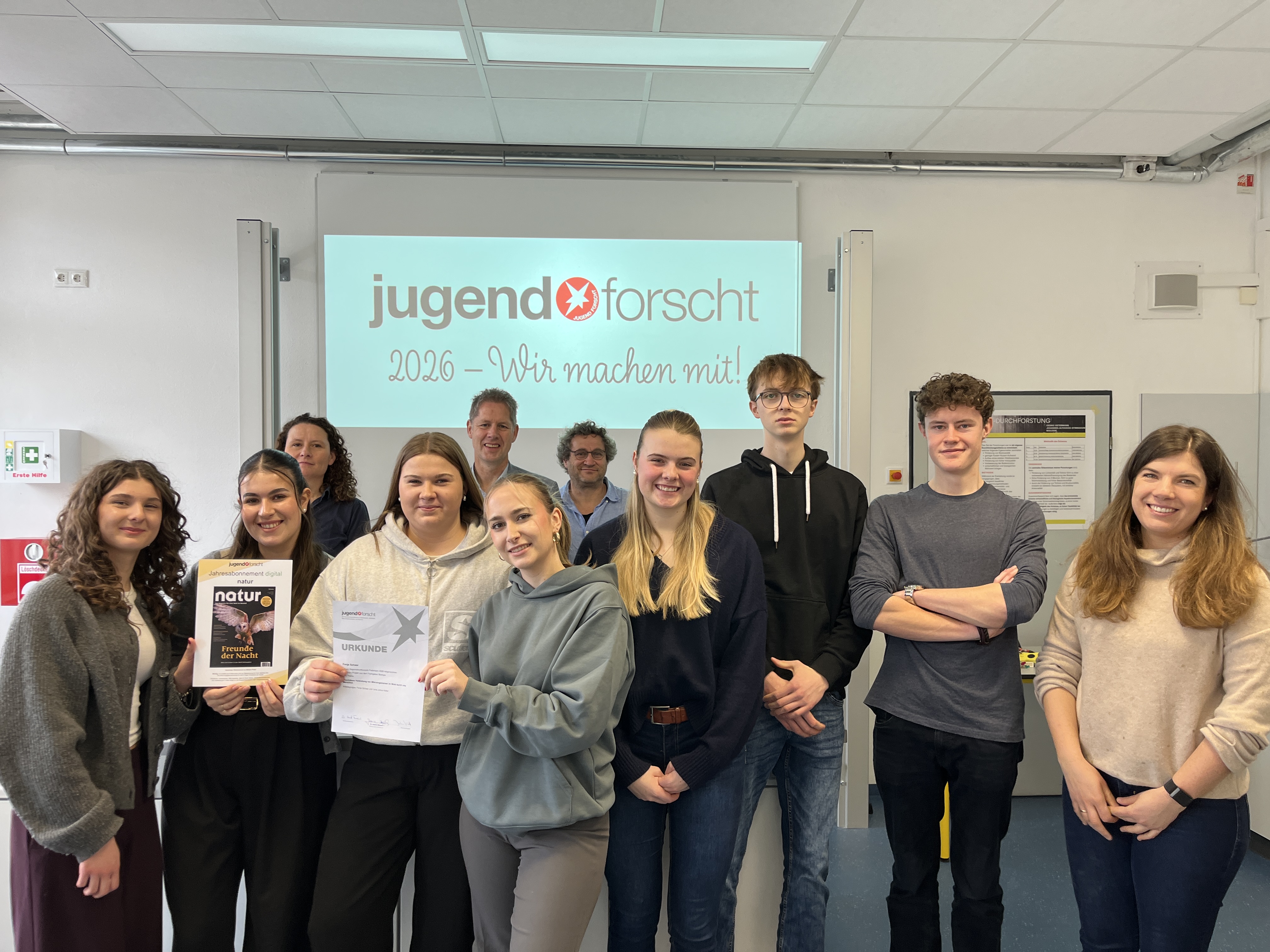 JAGlerInnen erzielen tolle Ergebnisse beim Regionalwettbewerb "Jugend forscht"