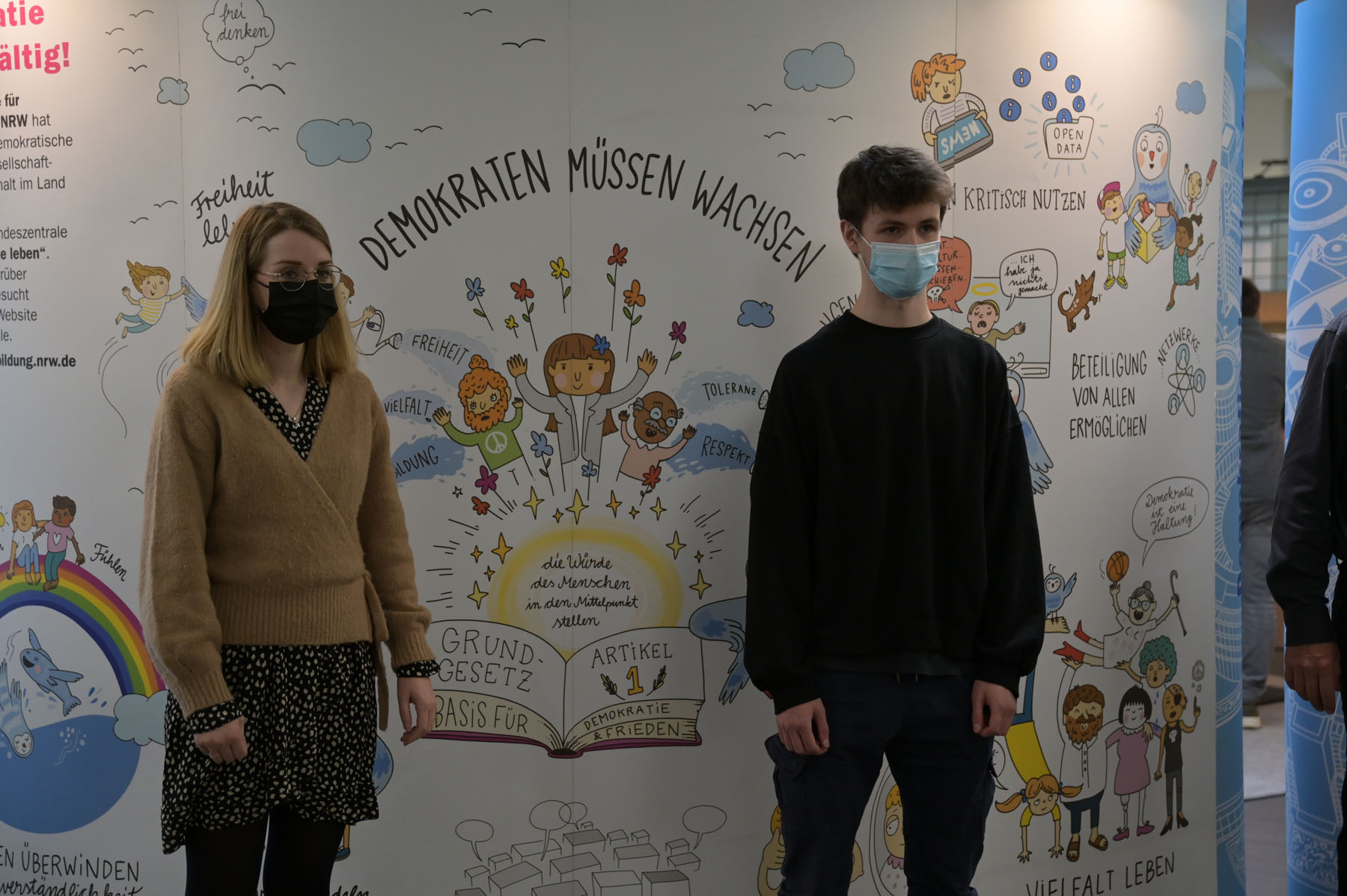 Wanderausstellung des Landtags NRW gastiert für zwei Wochen am JAG