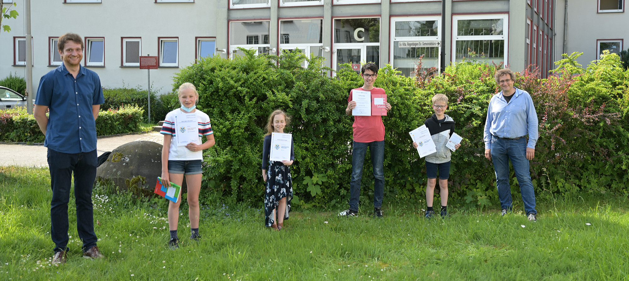 Mathe-Asse des JAG glänzen bei der Mathe-Olympiade