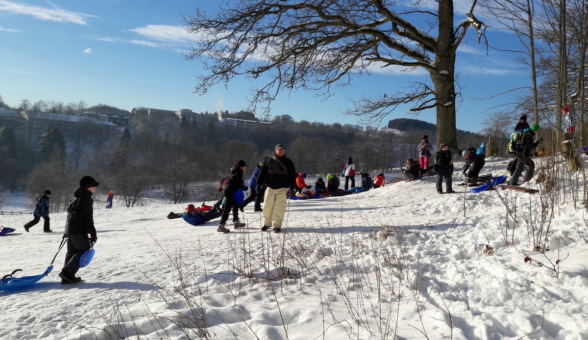Gemeinsam im Schnee