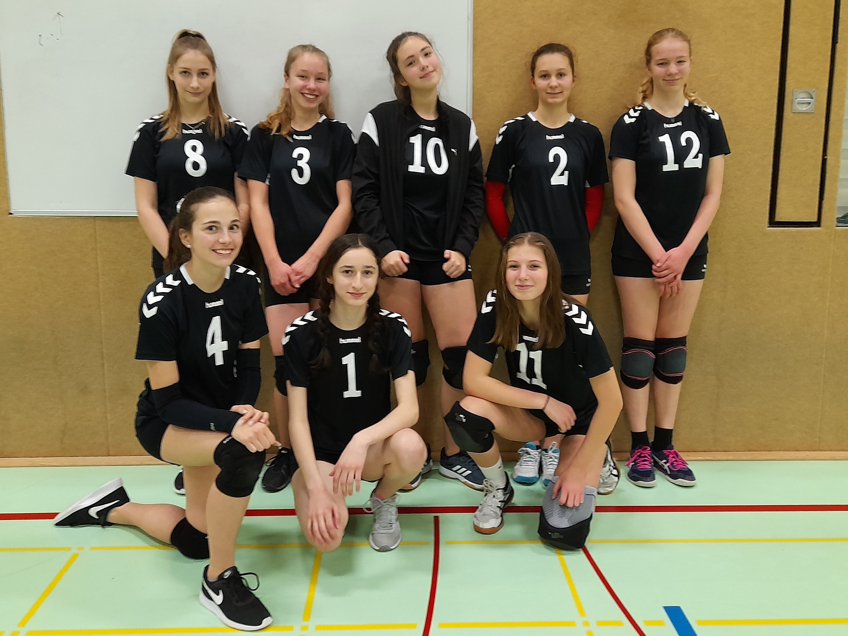 Das JAG-Volleyballteam in der WK III