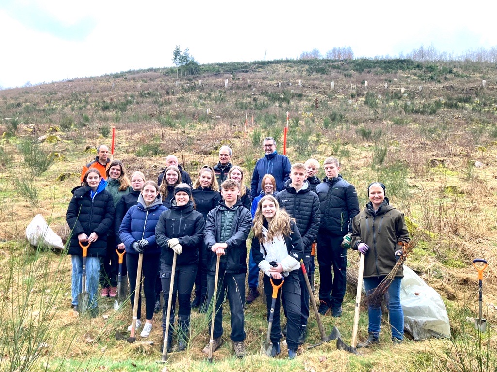 Projektkurs Wald: So setzen sich Schüler für den Wald ein